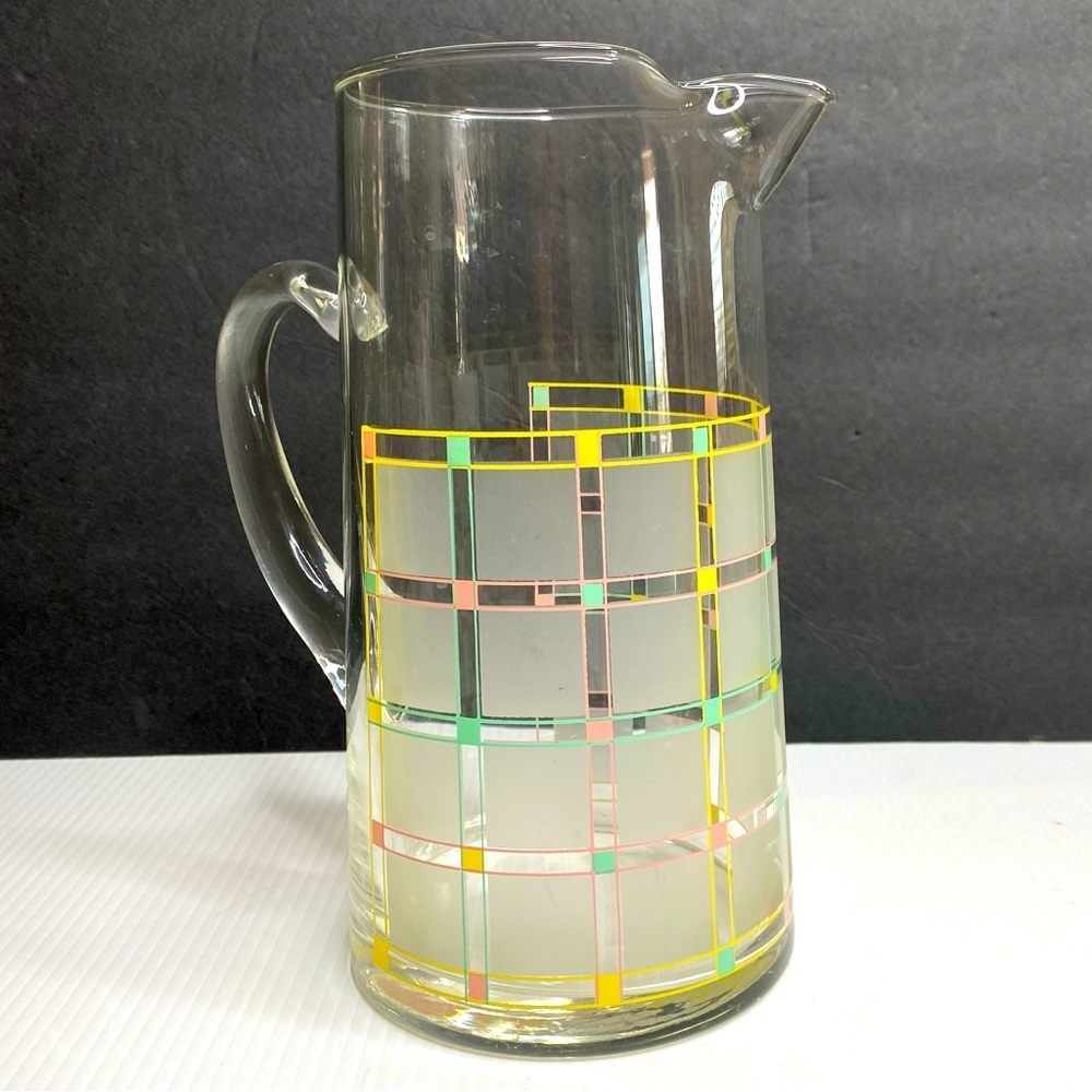 Vintage Culver Drinking Pitcher MCM RARE